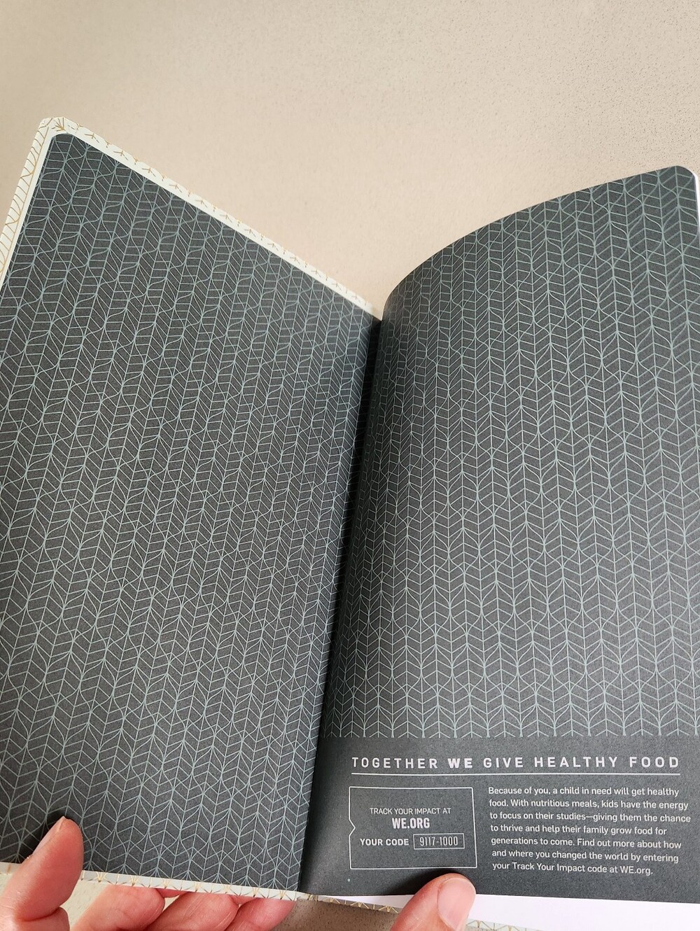 Me to We Notebook/Journal -Wide Rule -300 Pages. **NEW - Picture 3 of 7